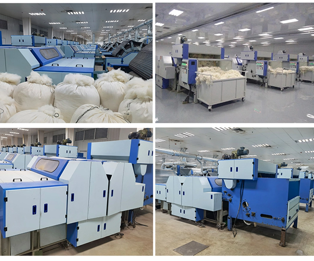 Textile/Sheep Wool and Cashmere Double Roller Opening Machine
