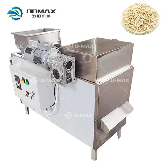 Cashew-Schneider, Erdnuss-Mandel-Schneider, Schneidemaschine