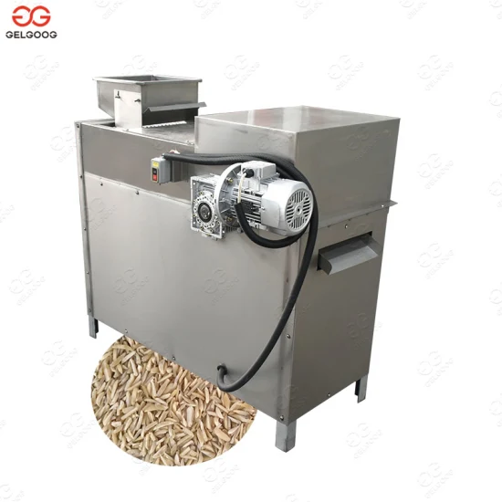Hocheffiziente Pistazien-Erdnussstreifen-Schneidmaschine für Mandelsplitter