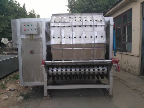 Automatische Schafhaarentfernungsmaschine Ziegenverbrühungs-Debristling-Maschine Schaf-Enthaarungsmaschine zu verkaufen